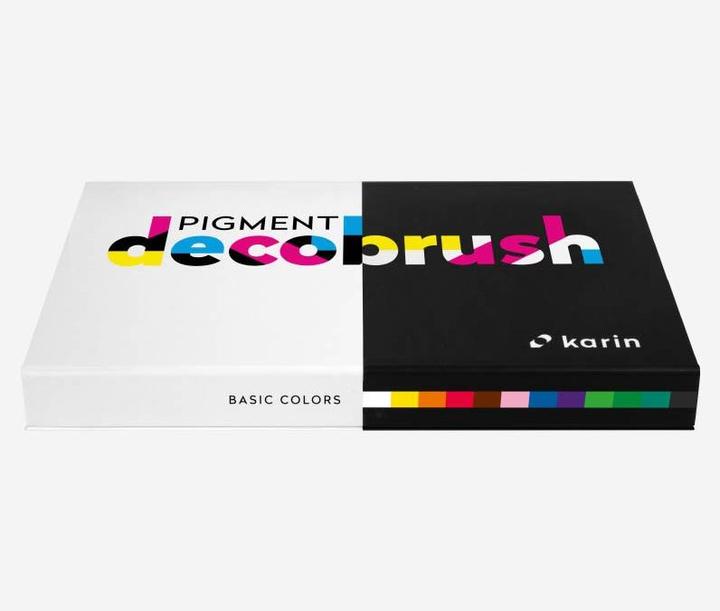 Image du produit Karin PIGMENT DECO BRUSH - Marqueur à pinceau (12 x)