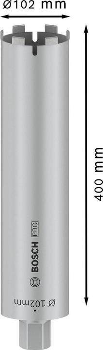 Productafbeelding Bosch Professional Zubehör Accessoires voor droge kernboren 2 (102 millimeter)