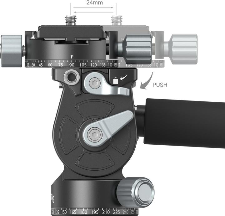 Immagine prodotto SmallRig Fluido leggero (Testa video)