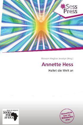 Produktbild Annette Hess (Deutsch, 2011)