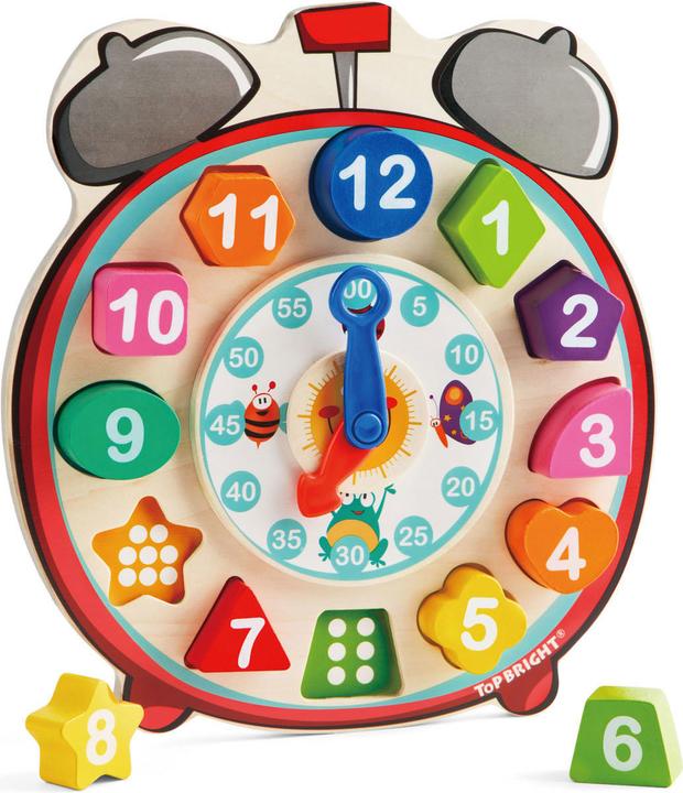 Topbright Toys Wooden Sorting Clock