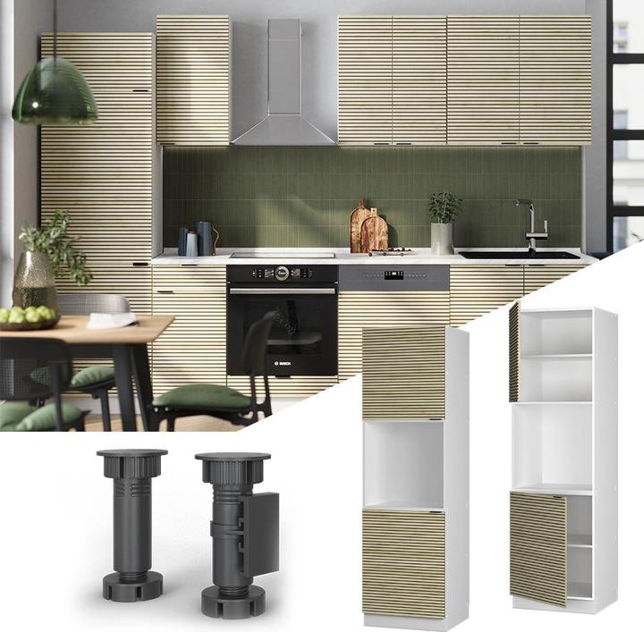 Produktbild Vicco Herdumbauschrank Fame-Line (60 x 58 x 206.80 cm)