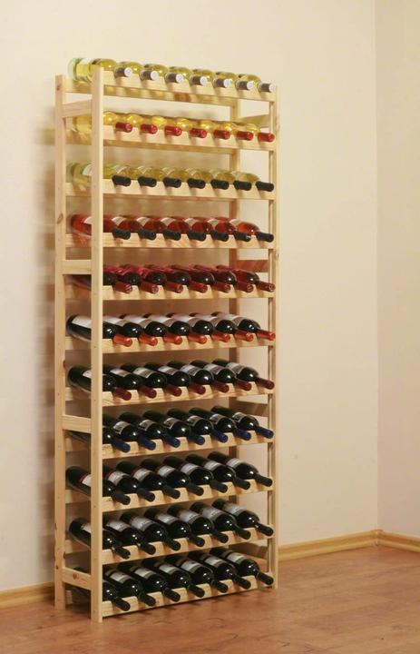 Produktbild Modo24 Weinregal (72.5 x 25 x 166 cm, 77 Fl.)