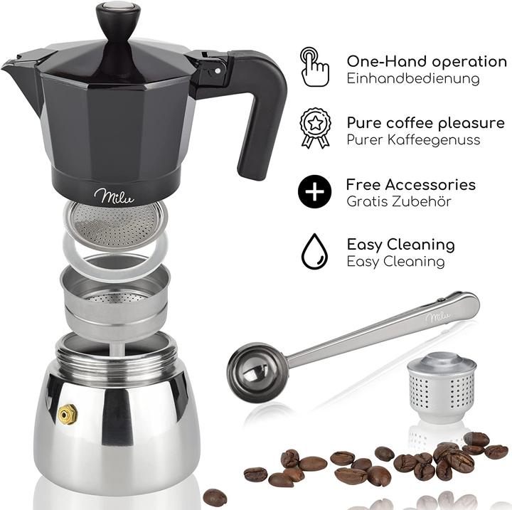 Produktbild Milu Espressokocher (3 T.)