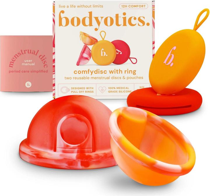 Bodyotics Wiederverwendbares Menstruationsscheiben-Set