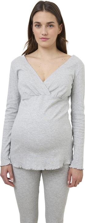 Actual product image Vertbaudet Umstands-Schlafanzug: Sleepshirt & Leggings (40)