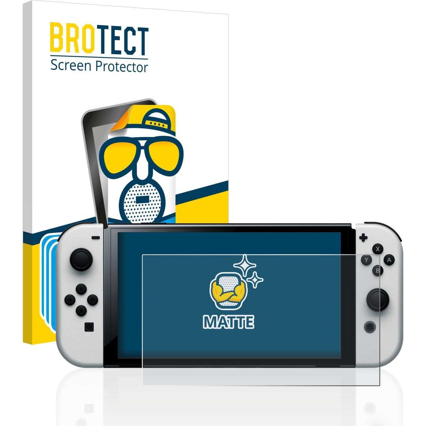 BROTECT Entspiegelungs-Schutzfolie Displayschutz Matt (DSi XL), Weiteres Gaming Zubehör, Grau