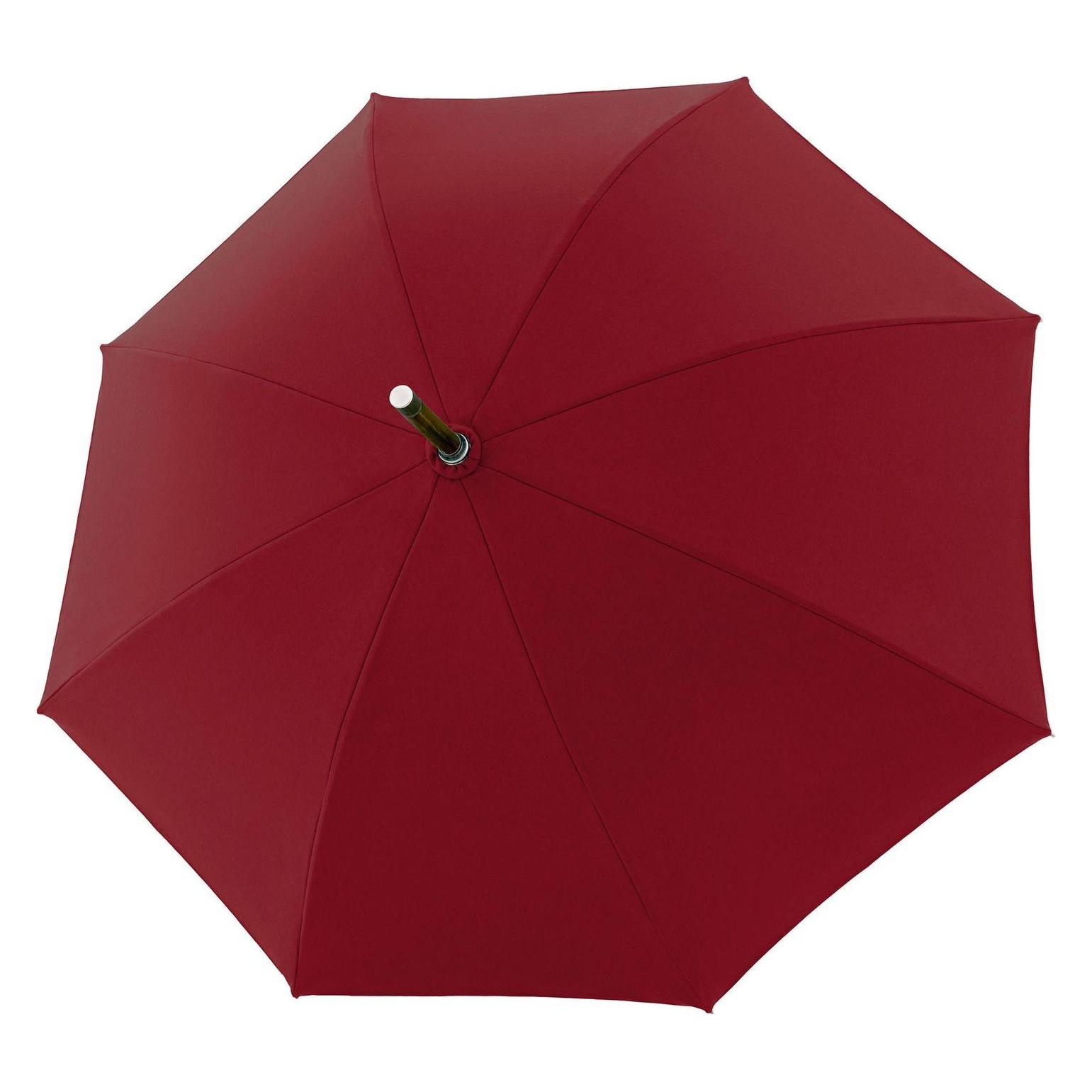 Doppler Manufaktur, Herren, Regenschirm, Rs.Kastanie Loden, Rot
