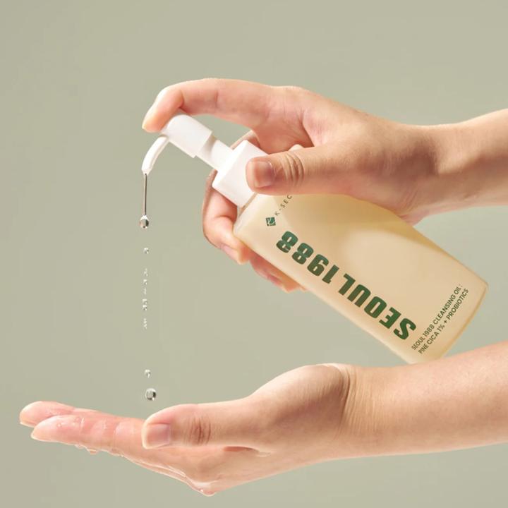 Produktbild K-Secret Ksecret Seoul 1988 Cleansing Oil Pine Cica 1% Probiotics 200ml (Reinigungsöl, 200 ml)