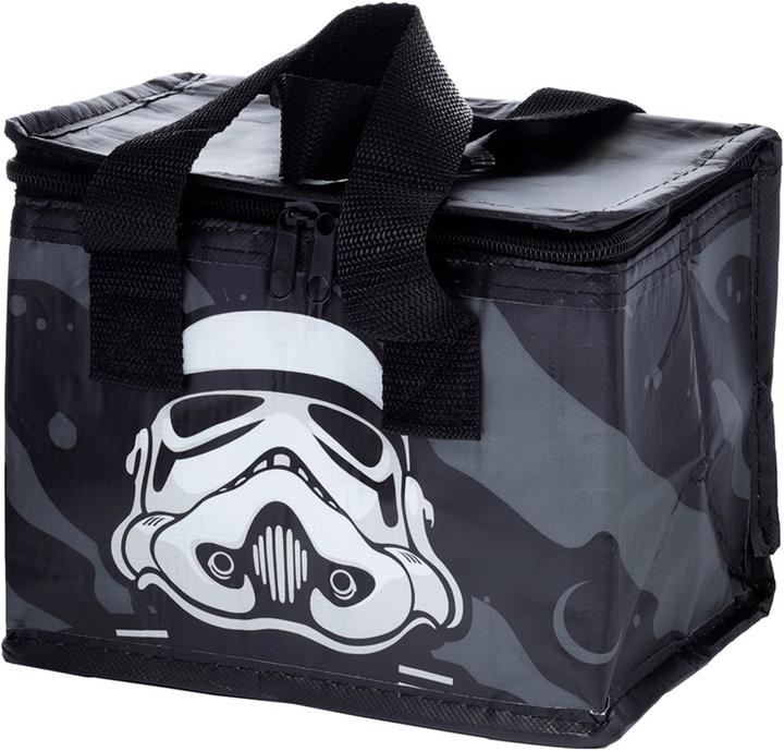 Puckator The Original Stormtrooper Black Recycled Plastic Bottle RPET Reusable Cooler Bag Lunch B