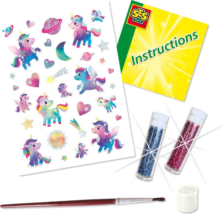 Produktbild Ses Creative Einhorn-Tattoos Galaxy