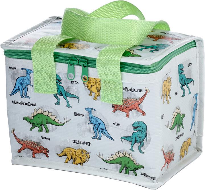 Puckator Dinosauria Jr Dinosaurier recycelte Plastikflaschen RPET wiederverwendbare Kühltasche Lunchtasche