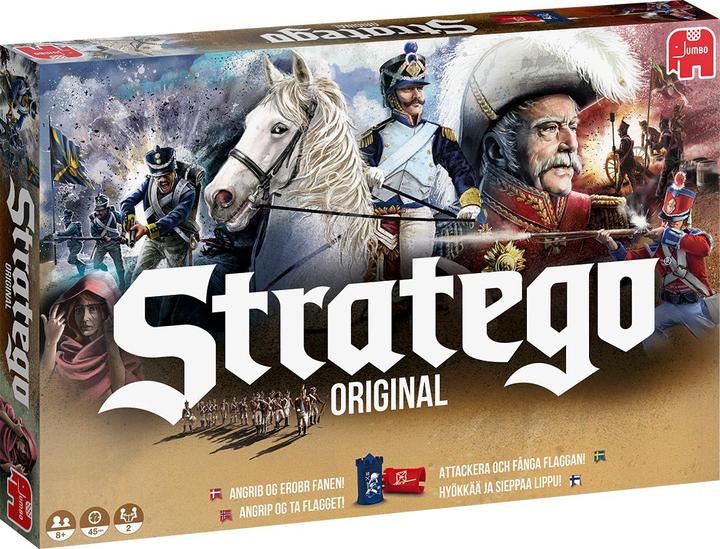 Productafbeelding Danspil Stratego Origineel Noords Bordspel Strategie (Deens, Fins, Noors, Zweeds, 2 Spelers)