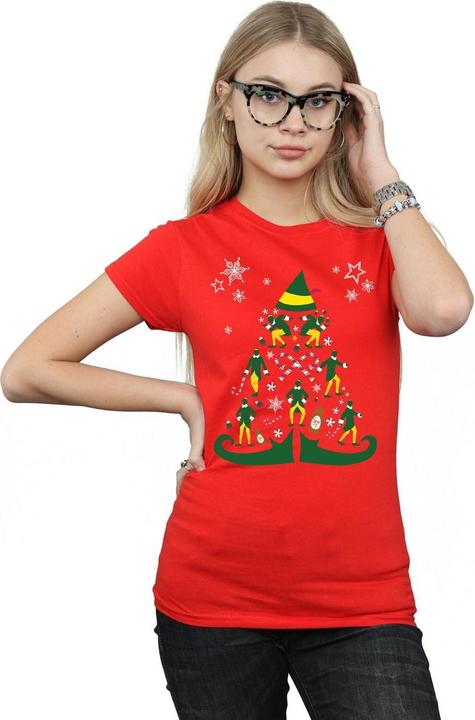 Produktbild Elf Christmas Tree TShirt (S)