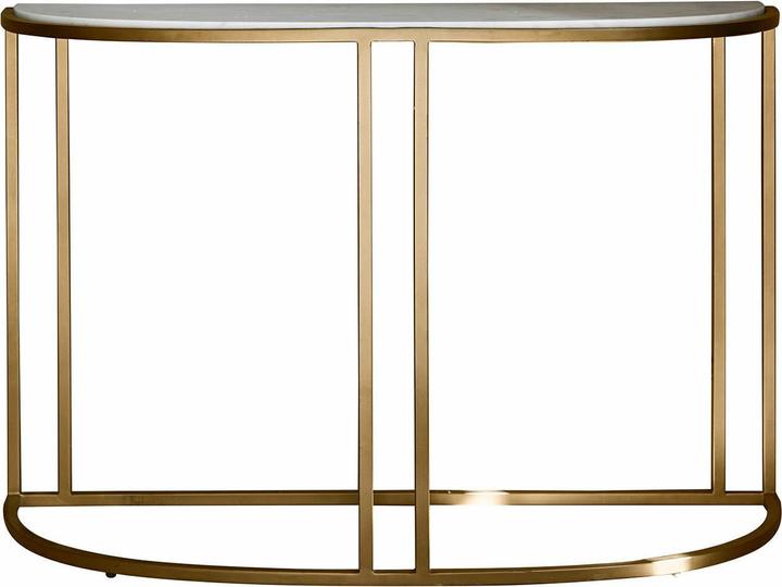 Produktbild Loberon Konsole Soréline antikgold/weiss (80)
