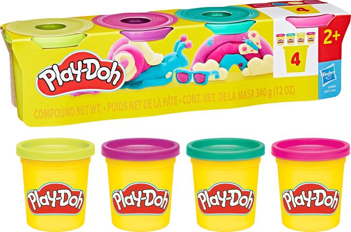 Actual product image Play-Doh Pd Vibrant 4 Pack