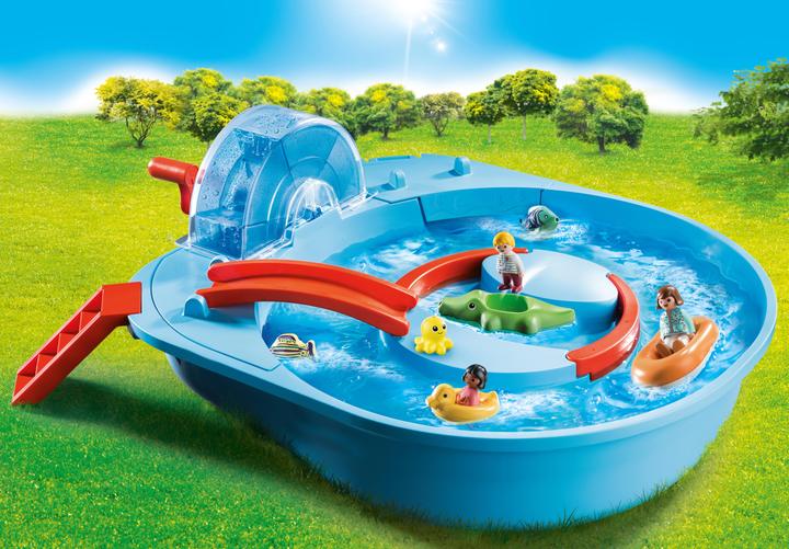 Produktbild Playmobil Fröhliche Wasserbahn (70267, Playmobil 1.2.3)