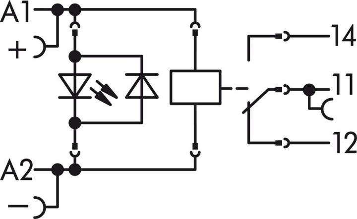 Actual product image Wago Plug-in socket (Relay socket)