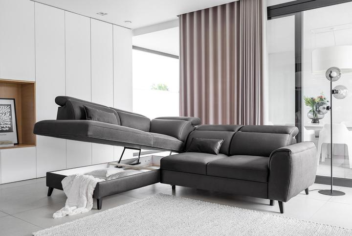 Immagine prodotto ELTAP Nobile (Divano letto, Divano ad angolo, 4 posti)