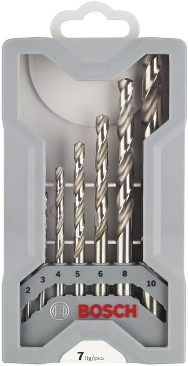 Produktbild Bosch Zubehör PRO Metal HSS-G Spiralbohrer-Set, 7-tlg. (10, 2, 3, 4, 5, 6, 8)
