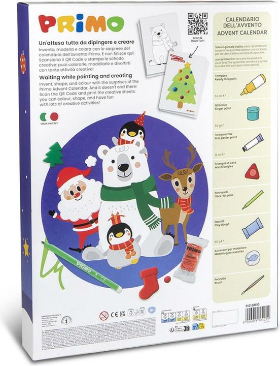 Actual product image Primo Adventskalender