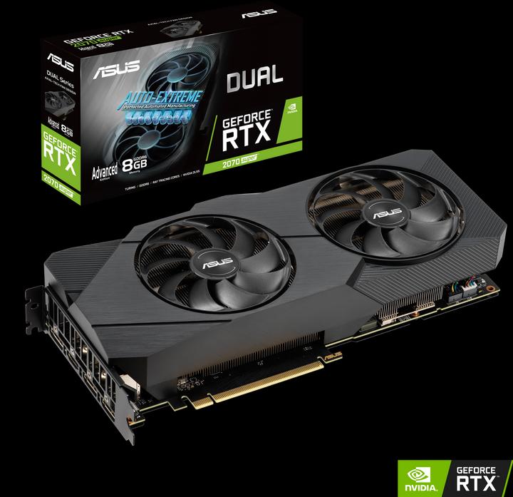 Produktbild ASUS Geforce RTX 2070S Dual A8G Evo (8 GB)