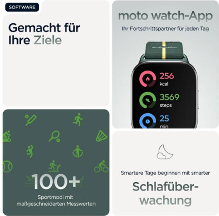 Produktbild Motorola Moto Watch Fit (44.50 mm)