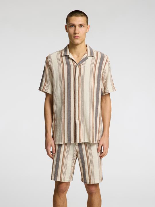 Image du produit Selected Chemise à manches courtes rayée (XXL)