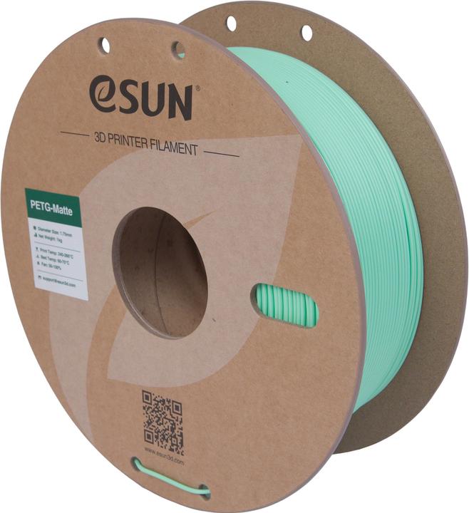 Immagine prodotto eSUN Filament PETG-Matte Mint 1.75 mm 1 kg (1.75 mm, 1000 g)