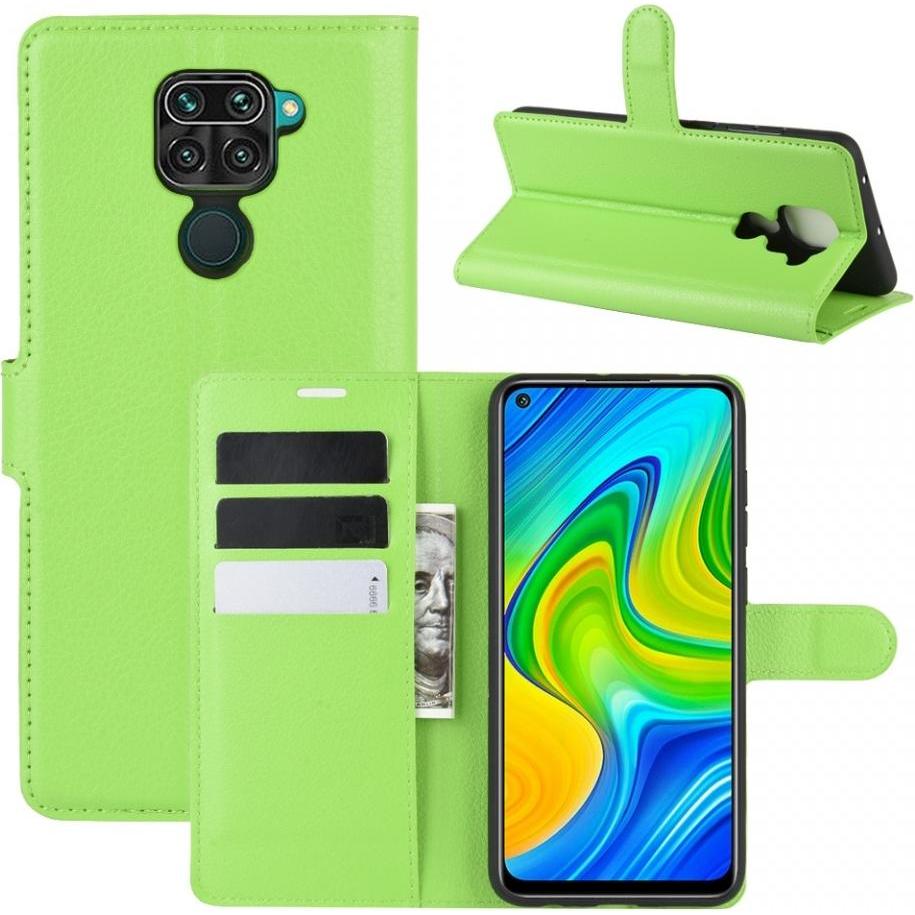 Thumbnail - Screenguard Xiaomi Redmi Note 9 Leather Guard Lederhülle (Xiaomi Redmi Note 9), Smartphone Hülle, Grün