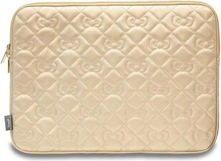Image du produit Hello Kitty Manchette HKCSZPEKHBPD 14" złoty/gold Zip PU Quilted Bows (14")