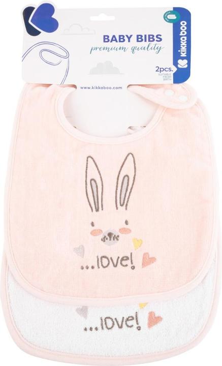 Produktbild Kikkaboo Babylatz Frottee 2-tlg Set (12 Monate)