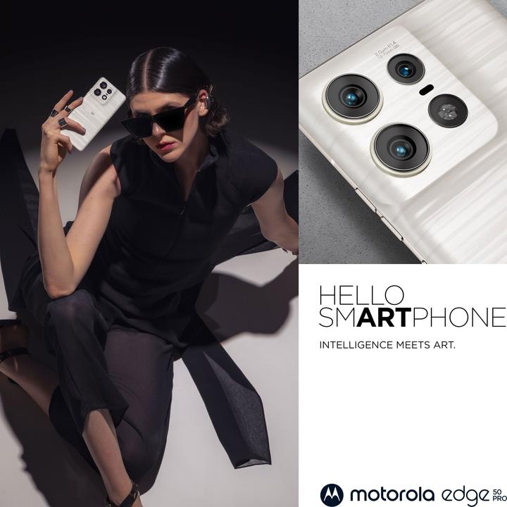 Produktbild Motorola Edge 50 Pro (512 GB, Moonlight Pearl, 6.67", Dual SIM, 5G)