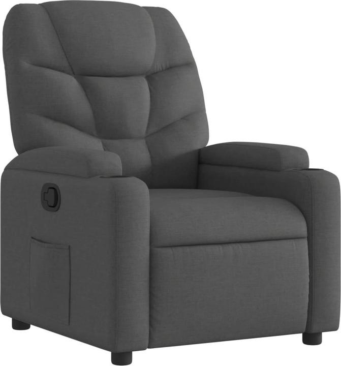 Immagine prodotto vidaXL Relaxsessel Dunkelgrau Stoff,Farbe: Dunkelgrau,Material