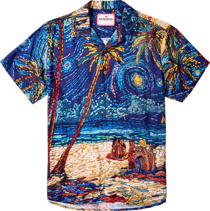Produktbild Joe Browns Beach Mosaic Print Revere Collar Shirt (M)