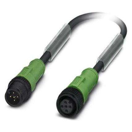 Phoenix Contact Sensor-/Aktor-Kabel, Elektronikkabel + Stecker, Schwarz