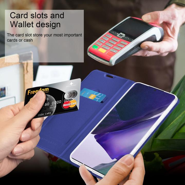 Produktbild Cadorabo Classy Book Hülle für Samsung Galaxy NOTE 20 ULTRA (Samsung Galaxy Note 20 Ultra)