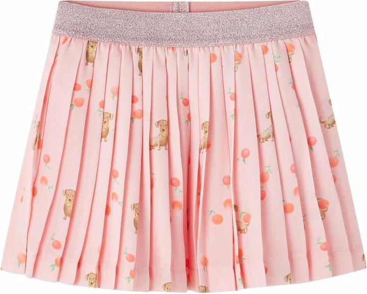 Immagine prodotto vidaXL Gonna a pieghe per bambini arancione chiaro 104,Materiale esterno: 100 (104)