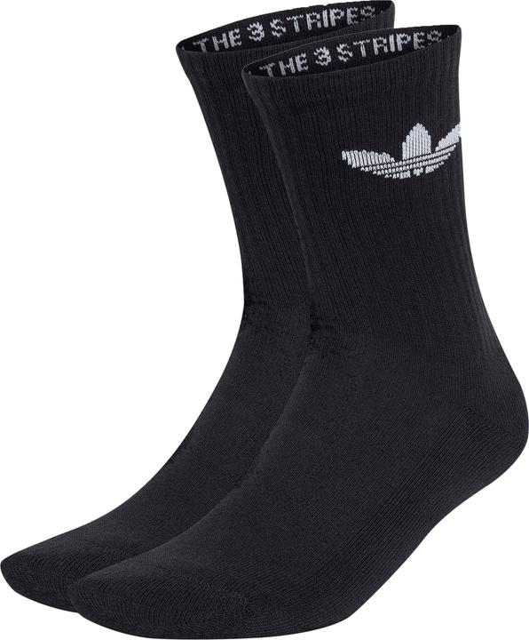 Actual product image adidas Trefoil Cushion Crew Socks, 3 pairs (S)