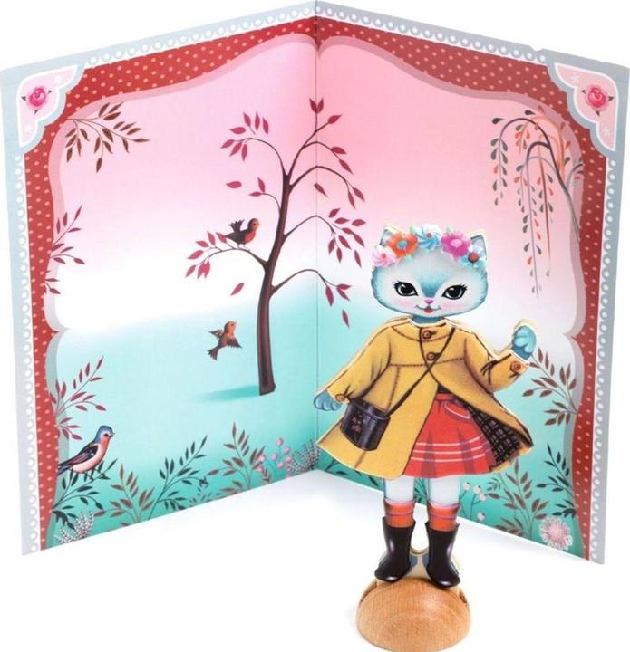 Actual product image Djeco Sticker collage small wardrobe