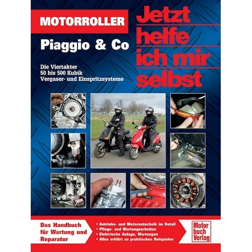 Motorroller Piaggio & Co., Ratgeber von Korp, Christoph, Dieter Pandikow