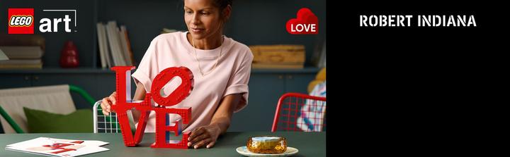 Actual product image LEGO Love (31214, LEGO Art)