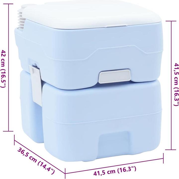 Produktbild vidaXL Camping-Toilette