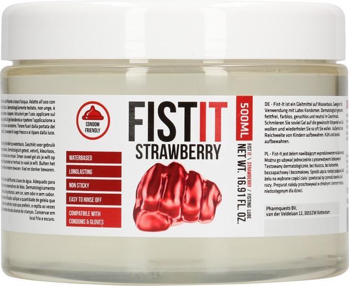 Actual product image Pharmquests Pharmquest's Fist It Strawberry Extra Thick- 500ml (500 ml)
