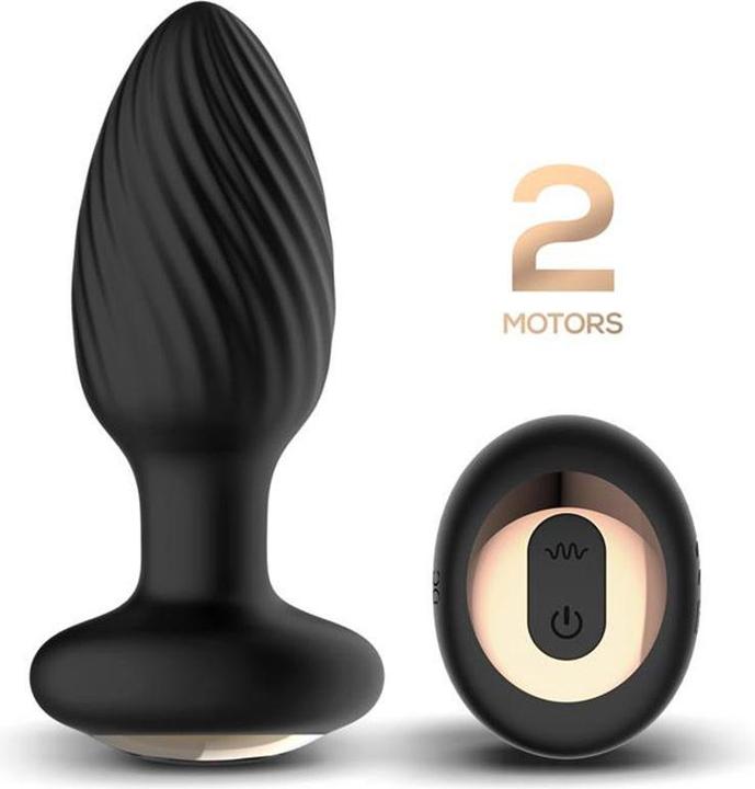 Produktbild IntoYou Drago Anal Vibration Plug mit 360º Twister Motion und Fernbedienung
