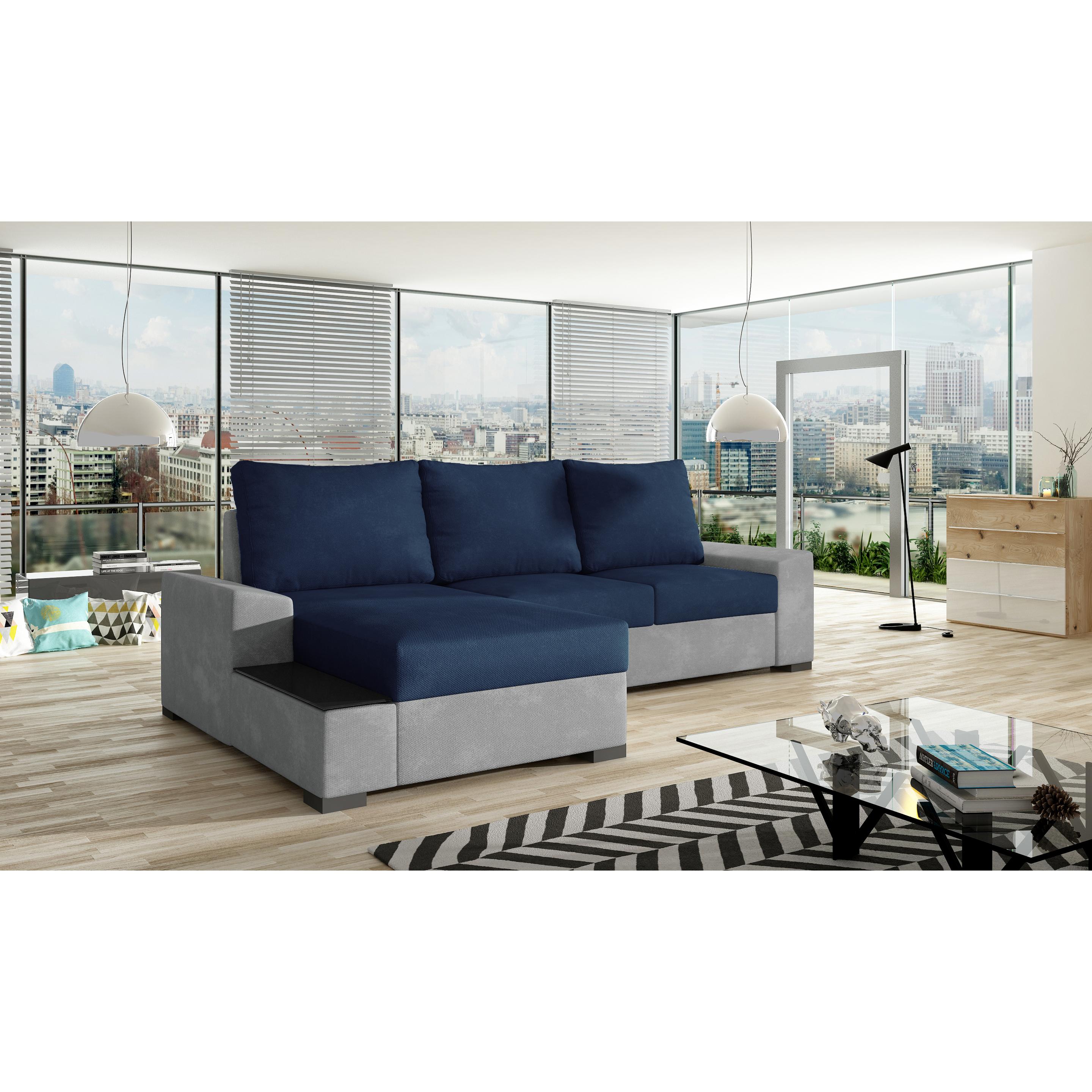 ELTAP, Sofa, Negro (Ecksofa, 3-Sitzer, Bettsofa)
