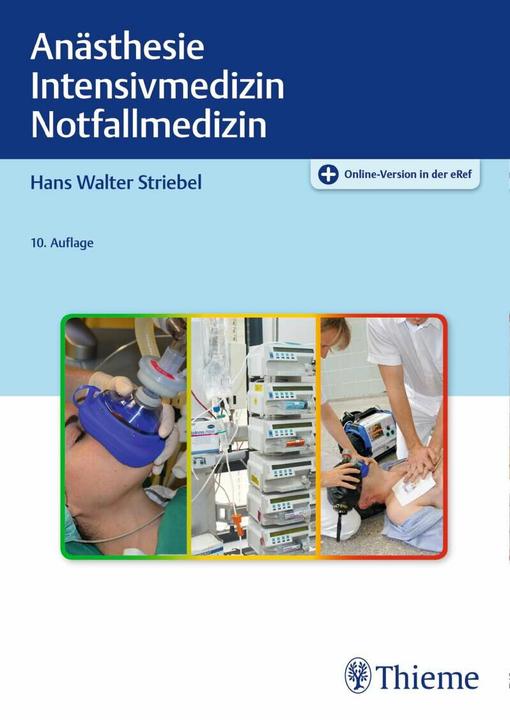 Actual product image Anästhesie Intensivmedizin Notfallmedizin (German, HansWalter Striebel, 2020)