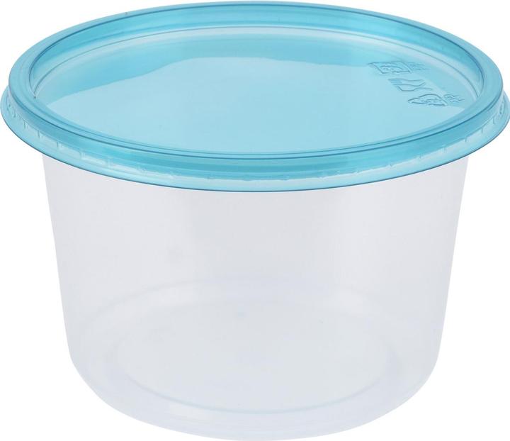 Immagine prodotto Excellent Houseware Set di barattoli Keep-fresh, 50 pezzi con coperchio, blu (12.60 l)