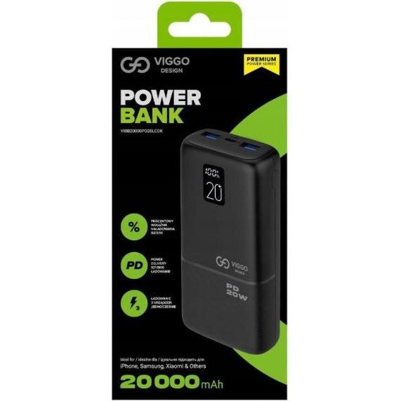 Thumbnail - Legrand Power Bank (20000 mAh, 5 W, 74 Wh), Powerbank, Schwarz