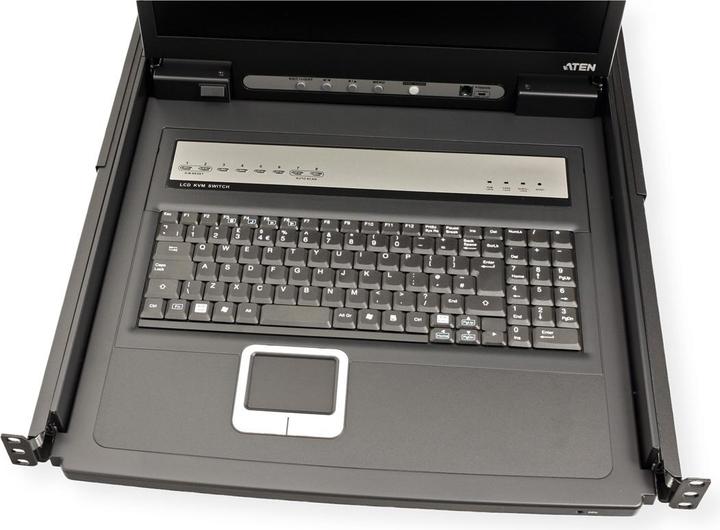 Produktbild Aten CL1308N FR KVM-Switch 8-Port, 19"-LCD-Konsole (PS/2-USB, VGA) FR-Layout